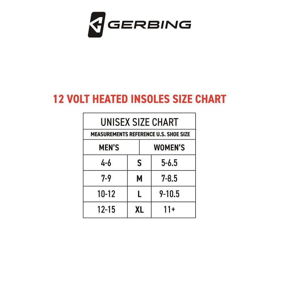 12V Motorcycle Heated Insoles